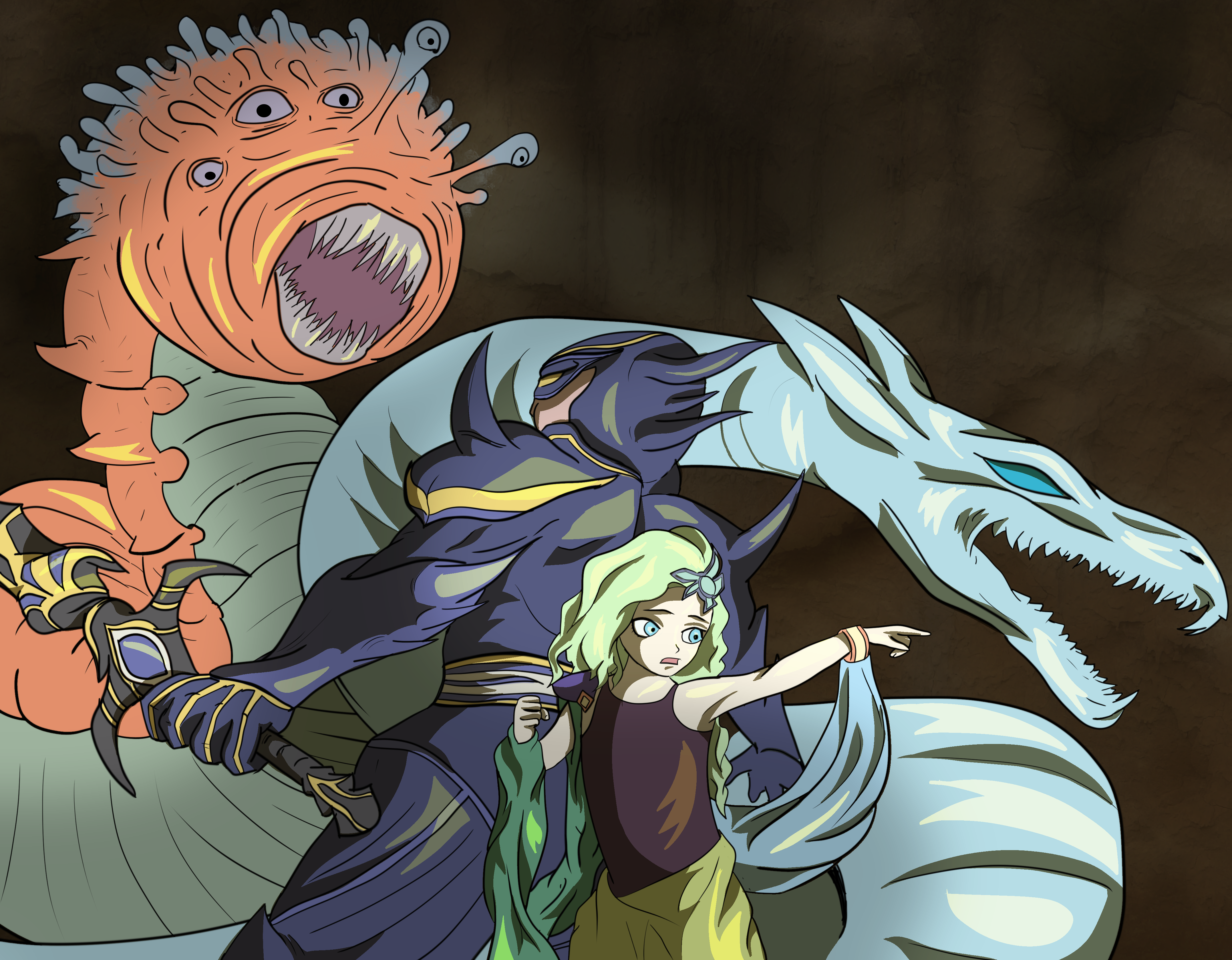 Cecil and Rydia – FF4