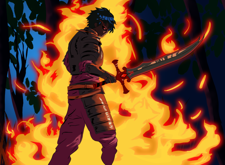 Fire and Blood are near