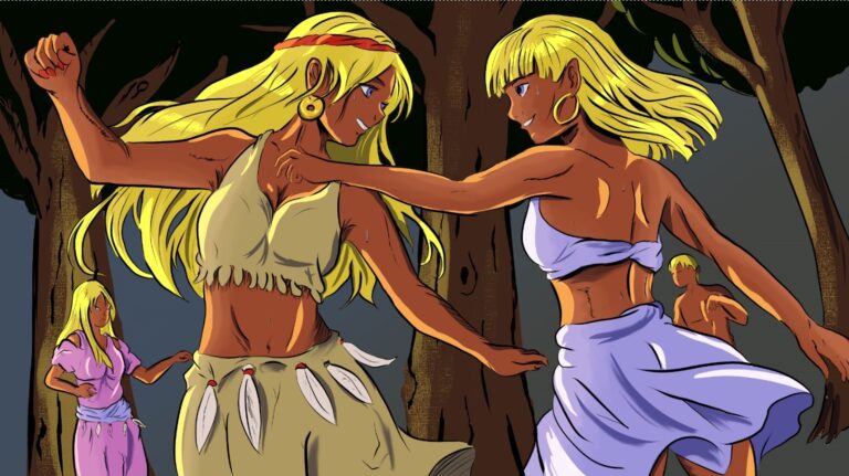 Orekai festival – Dancing girls